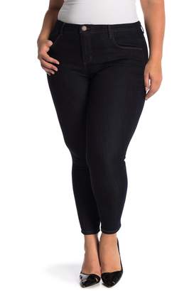 Democracy High Rise Tummy Control Ankle Skinny Jeans (Plus Size)
