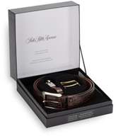 Thumbnail for your product : Saks Fifth Avenue Genuine Crocodile Belt & Keychain Gift Set