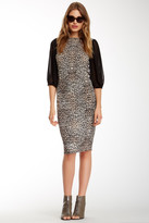 Thumbnail for your product : Vince Camuto Leopard Midi Skirt