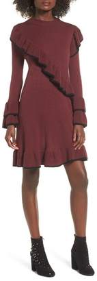 BP Ruffle Knit Sweater Dress
