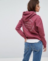 Thumbnail for your product : Jack Wills Motherby Logo Relaxed Oversized Hoodie