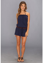 Thumbnail for your product : Lucky Brand Batik Paradise Romper Cover-Up