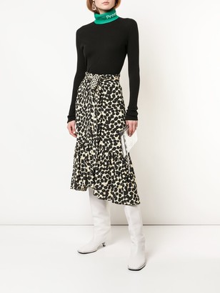 Proenza Schouler Painted Dot Skirt