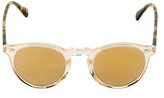 Thumbnail for your product : Oliver Peoples Gregory Peck 47MM Round Sunglasses