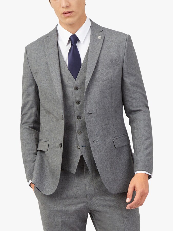 Ted Baker Nelson Textured Wool Blend Suit Jacket - ShopStyle