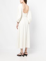 Thumbnail for your product : Gabriela Hearst Mena silk midi dress