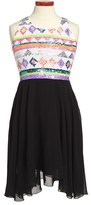 Thumbnail for your product : Flowers by Zoe Sequin High/Low Dress (Little Girls & Big Girls)