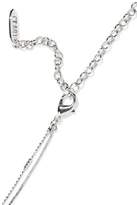 Thumbnail for your product : Luv Aj Hanging Pave Kite Silver-Tone Crystal Necklace