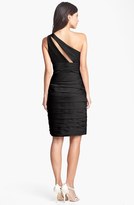 Thumbnail for your product : Monique Lhuillier ML Bridesmaids Ruched One-Shoulder Sheath Dress (Nordstrom Exclusive)