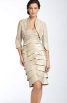 Thumbnail for your product : Adrianna Papell Ruched V Neck Cocktail Dress 81912010