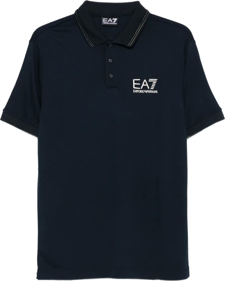 EA7 Emporio Armani Logo-Detail Polo Shirt