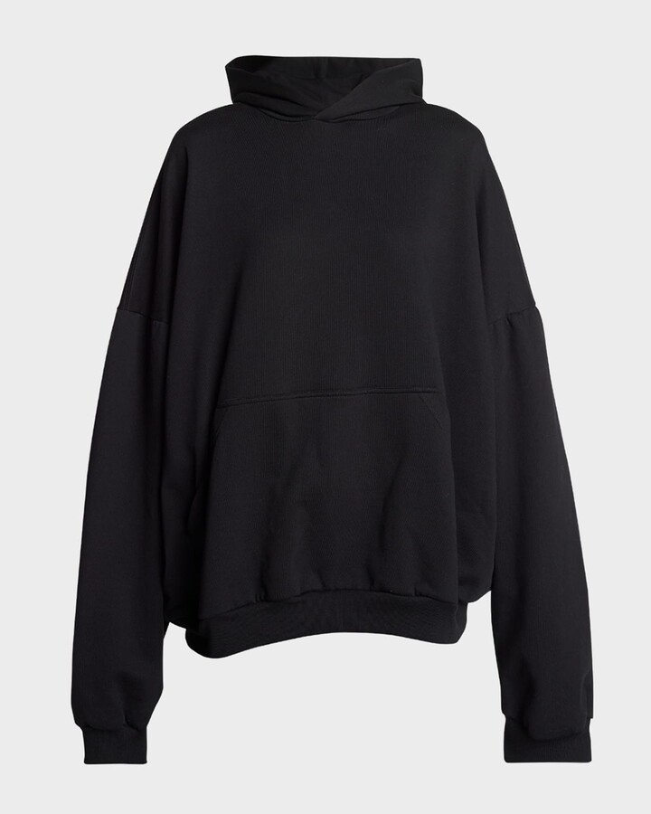 Balenciaga Handwritten Round Hoodie Oversized ShopStyle