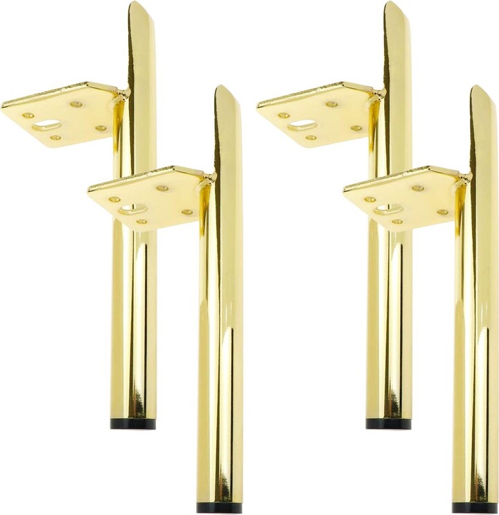 Etsy 4 Pack Heavy Duty Gold Furniture Legs 180 Mm/7 Inch Coffee Table