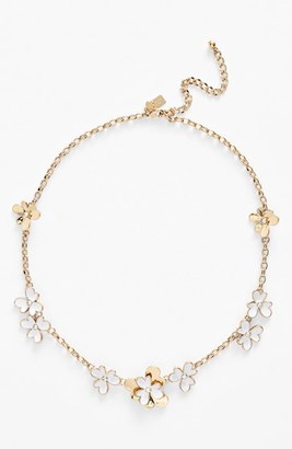 Kate Spade 'pansy Blossoms' Station Necklace
