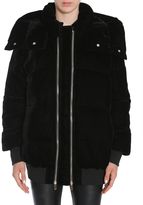 Thumbnail for your product : Stella McCartney Quilted Velvet Down Jacket