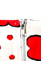 Thumbnail for your product : Tata-Naka NWT Cream Red Cherry Hearts Print Bustier Top Sz 10 $335