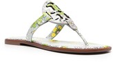 Thumbnail for your product : Tory Burch Miller Wallpaper floral-print leather slides