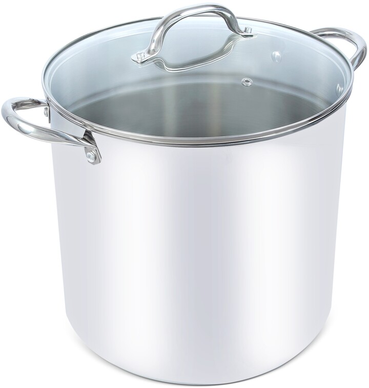 Tools of the Trade 16Qt. Stainless Steel Stock Pot with Lid, Created