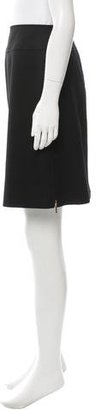 Chanel Zip-Accented Mini Skirt