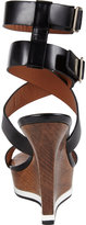 Thumbnail for your product : Givenchy Crisscross-Strap Wedge Platform Sandals