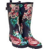 Thumbnail for your product : Trespass Womens Elena Floral Print Wellington Boots Navy