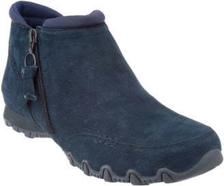 skechers boots womens blue