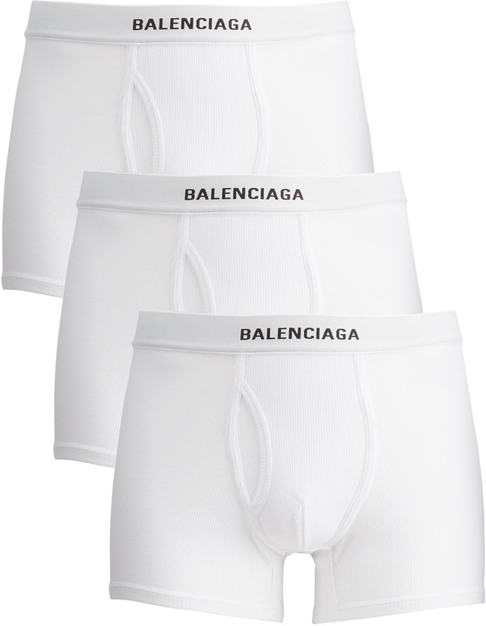 Balenciaga White Men's Underwear And 