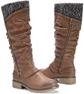Thumbnail for your product : Muk Luks Bianca Faux Leather & Faux Fur Lined Boot