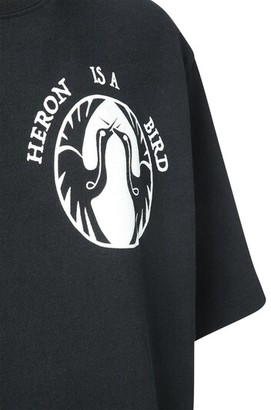 Heron Preston Over Bird Print Cotton Jersey T-Shirt