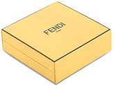 Thumbnail for your product : Fendi 25mm Small Logo Circle F Mono Earring