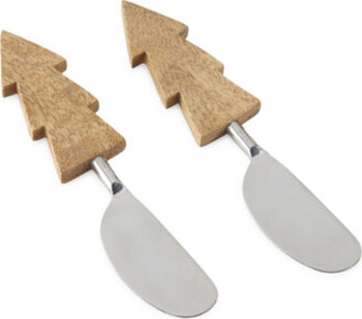 North Pole Trading Co. Enchanted Woods 2-pc. Cheese Knives