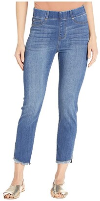 angle cut jeans