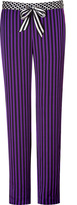 Thumbnail for your product : Juicy Couture Winter Iris/Black Striped Pant with Contrast Waistband