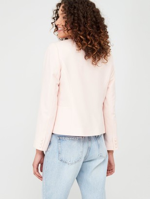wallis blush blazer