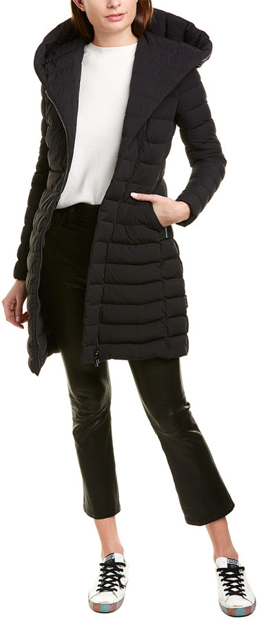 moncler barge hooded puffer coat