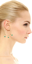 Thumbnail for your product : Aurélie Bidermann Lily of the Valley Hoop Earrings