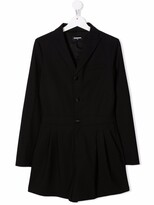 Thumbnail for your product : DSQUARED2 Kids TEEN single-breasted blazer jumpsuit