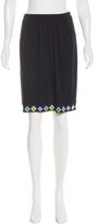 Thumbnail for your product : Emilio Pucci Printed Knit Skirt w/ Tags