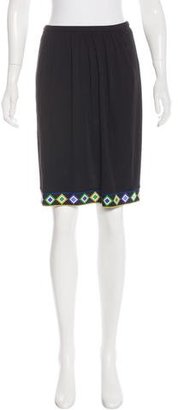Emilio Pucci Printed Knit Skirt w/ Tags