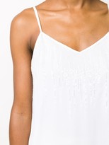 Thumbnail for your product : Fabiana Filippi Sequinned Tank Top