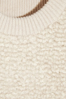 Thumbnail for your product : Mulberry Wool, cashmere and silk-blend sweater