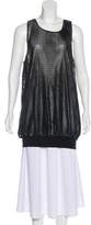 Thumbnail for your product : David Lerner Sleeveless Leather Top