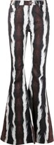 Graphic-Print Trousers 