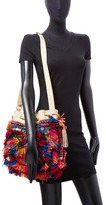 Thumbnail for your product : Antik Batik Wool Fringe Bucket Bag