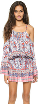 Thumbnail for your product : Blue Life Shirred Waist Halter Dress