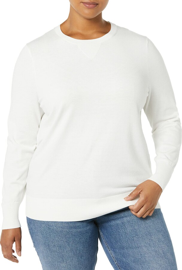 Daily Ritual Women's White Sweaters | ShopStyle