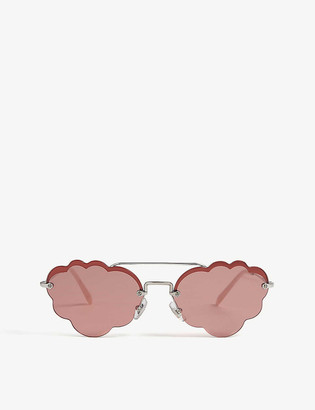 Miu Miu MU57U irregular-frame sunglasses