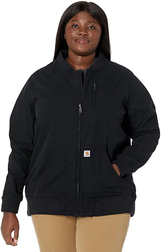 Carhartt Plus Size Rugged Flex Relaxed Fit Canvas Jacket ShopStyle