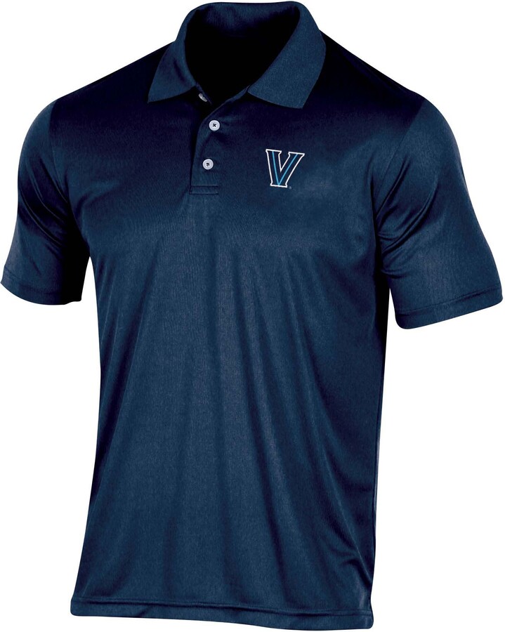 Champion Men's Villanova Wildcats Navy Performance Polo, Small, Blue
