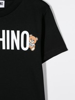 Thumbnail for your product : MOSCHINO BAMBINO logo-print cotton T-shirt